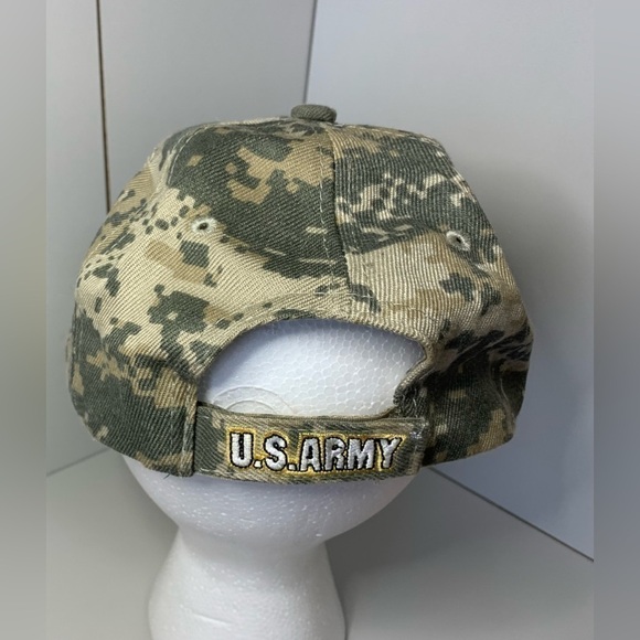 US Army Star Logo Camp Baseball Cap- Hat United States Army - Embroidered - Picture 3 of 7